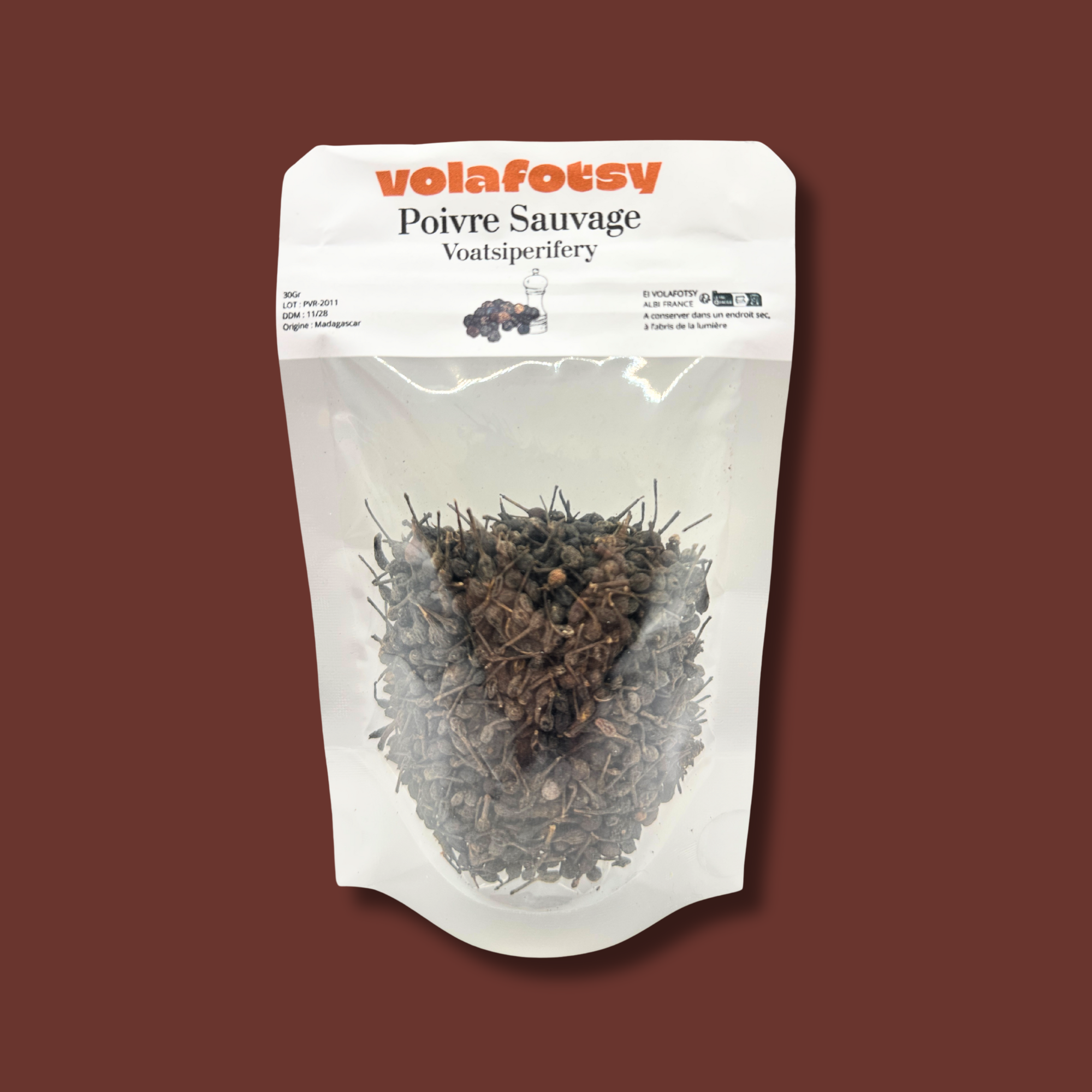 Poivre sauvage - Voatsiperifery 30gr