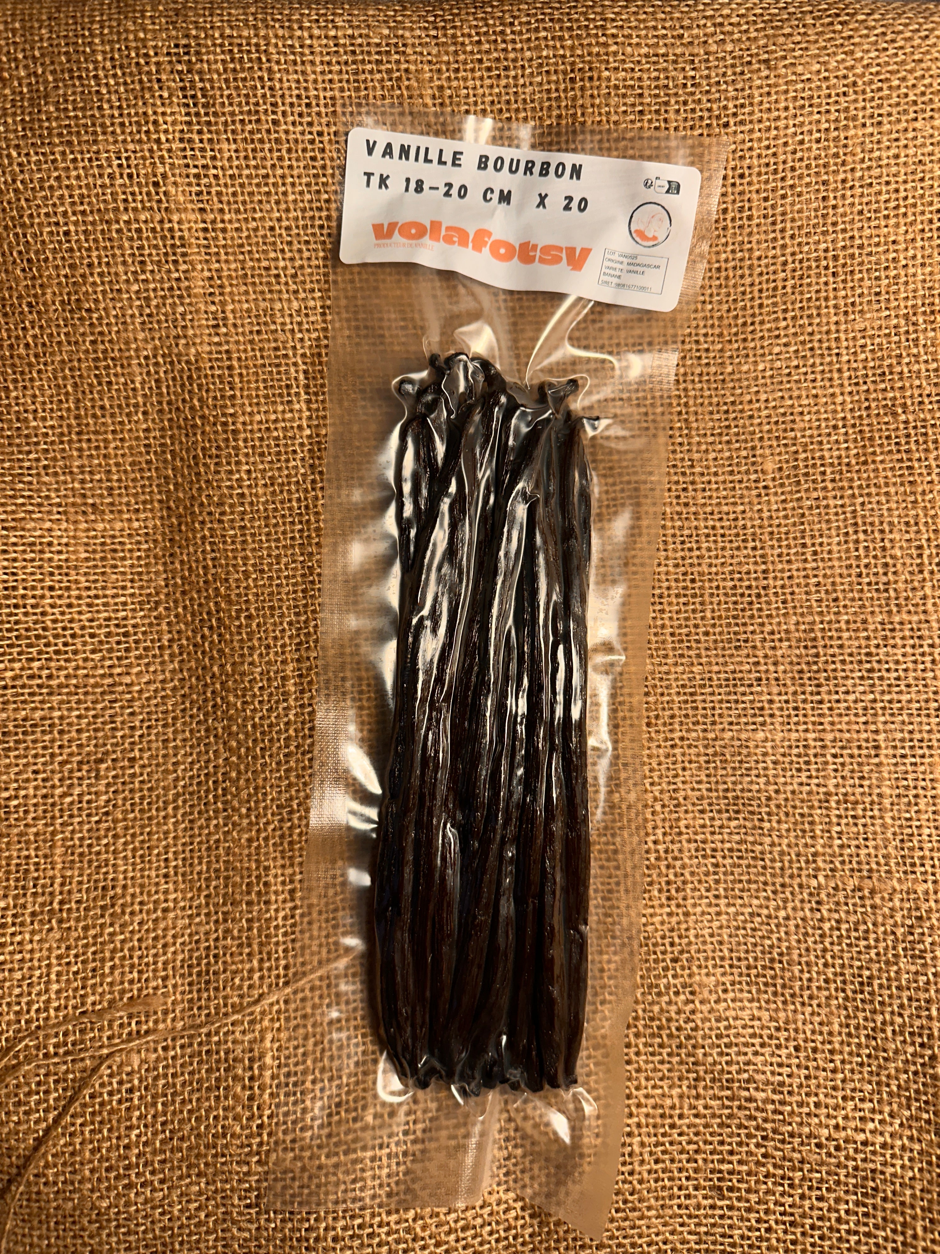Vanille bourbon 18-20 CM TK 20 gousses